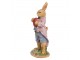 Dekorace králíček v kabátku držící srdíčko - 8*7*20 cm Clayre & Eef