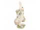 Dekorace králíček s ptáčky - 12*7*17 cm Clayre & Eef