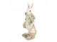 Dekorace králíček s ptáčky - 12*7*17 cm Clayre & Eef