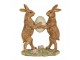 Dekorace králíčci držící vajíčko - 11*5*13 cm Clayre & Eef