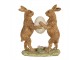 Dekorace králíčci držící vajíčko - 11*5*13 cm Clayre & Eef