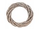 Přírodní šedý ratanový věnec Rattan XS - Ø 20*5 cm Clayre & Eef