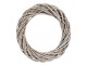 Přírodní šedý ratanový věnec Rattan L - Ø 50*9 cm Clayre & Eef