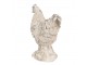 Béžová antik dekorace slepice - 21*12*26 cm Clayre & Eef