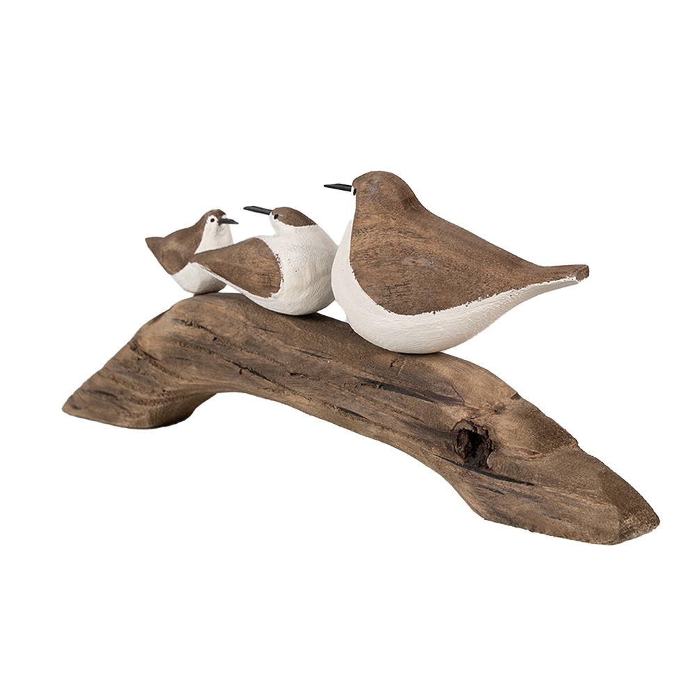 Dřevěná dekorace racci na větvi Nauticco - 35*5*12 cm Clayre & Eef Dřevěná dekorace racci na větvi Nauticco - 35*5*12 cm Clayre & Eef