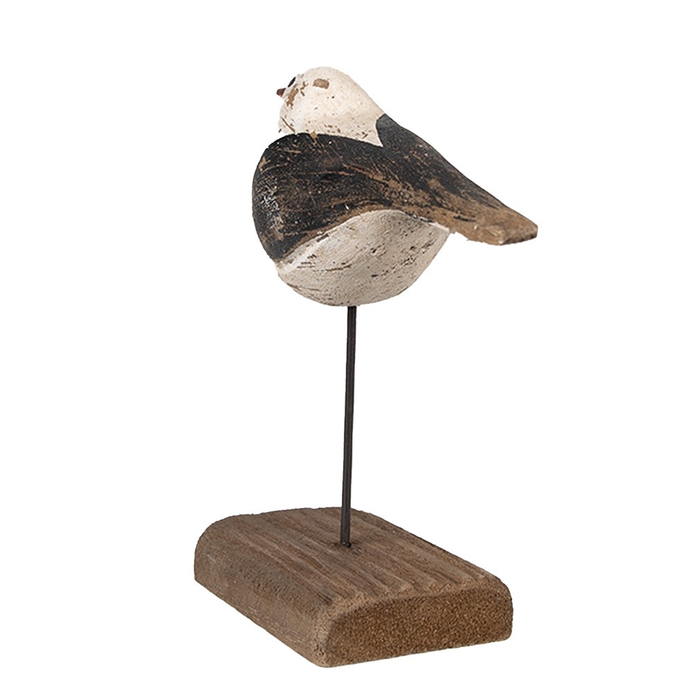 Dřevěná dekorace racek na podstavci Nauticco - 12*5*13 cm Clayre & Eef Dřevěná dekorace racek na podstavci Nauticco - 12*5*13 cm Clayre & Eef