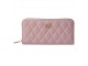Růžová peněženka se srdcem- 19*10 cm Clayre & Eef