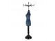 Modro-černý stojan na šperky ve tvaru figuríny - 12*12*39 cm Clayre & Eef