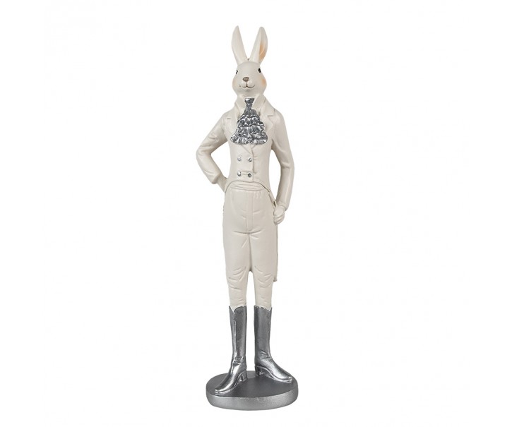 Dekorace králíček v obleku - 11*8*40 cm Clayre & Eef