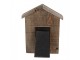 Hnědý antik dřevěný fotorámeček domek s klipem Clipp - 17*3*21 cm / 10*15 cm Clayre & Eef