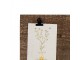 Hnědý antik dřevěný fotorámeček s klipem Clipp - 36*3*15 cm / 3x 9*13 cm Clayre & Eef