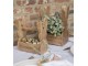 Dřevěná přepravka s králíčkem Rabbit wood - 16*12*25 cm Clayre & Eef