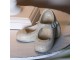 Dekorace béžové dívčí botičky - 12*10*8 cm Clayre & Eef