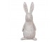 Béžová antik dekorace socha králík - 11*11*26 cm Clayre & Eef