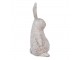Béžová antik dekorace socha králík - 11*11*26 cm Clayre & Eef