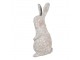 Béžová antik dekorace socha králík - 15*12*31 cm Clayre & Eef