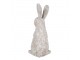 Béžová antik dekorace socha králík - 15*12*31 cm Clayre & Eef
