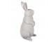 Béžová antik dekorace socha králík - 14*11*26 cm Clayre & Eef