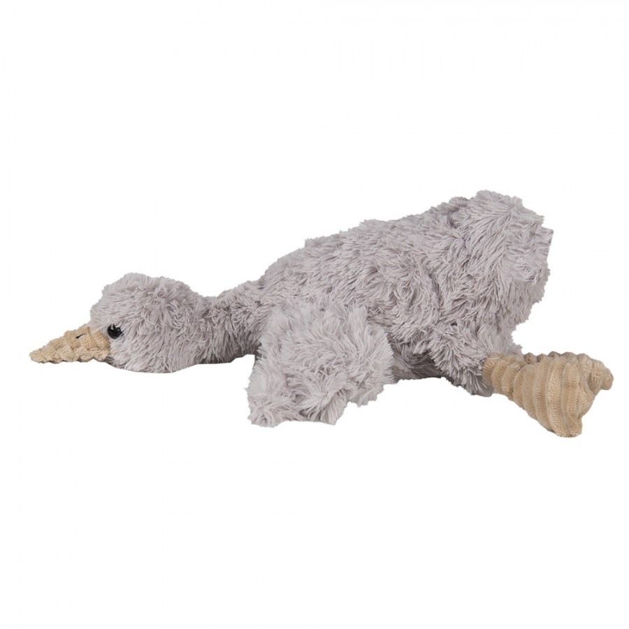 Šedé plyšové káčátko Duck - 39*15*10 cm Clayre & Eef Šedé plyšové káčátko Duck - 39*15*10 cm Clayre & Eef