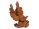 Dekorativní rezavá figurka anděl sedící - 9*8*12 cm Clayre & Eef