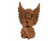 Dekorativní rezavá figurka anděl sedící - 11*9*15 cm Clayre & Eef