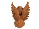 Dekorativní rezavá figurka anděl sedící - 11*9*15 cm Clayre & Eef