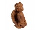 Dekorativní rezavá figurka anděl klečící - 9*7*11 cm Clayre & Eef