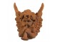 Dekorativní rezavá figurka anděl s trubkou - 11*11*12 cm Clayre & Eef