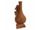 Dekorativní svícen rezavá figurka anděl - 10*10*23 cm Clayre & Eef