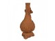 Dekorativní svícen rezavá figurka anděl - 10*10*23 cm Clayre & Eef