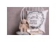 Povlak na polštář s králíkem Hoppy Easter - 45*45cm Clayre & Eef