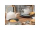 Set 3ks dřevěná dekorativní malovaná mísa/ talíř - Ø 28*2 / Ø 23*2 / Ø 20*2 cm Clayre & Eef