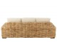 Přírodní 3-místná ratanová pohovka Mya Rattan Natural - 215*90*71 cm J-Line by Jolipa