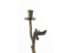Bronzový antik kovový svícen s ptáčky Bird antique - 18*10*50 cm Light & Living