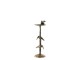 Bronzový antik kovový svícen s ptáčky Bird antique - 17*11*34 cm Light & Living