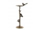 Bronzový antik kovový svícen s ptáčky Bird antique - 17*11*34 cm Light & Living