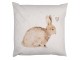 Povlak na polštář s motivem králíčka a srdíček Bunnies in Love - 45*45 cm Clayre & Eef
