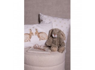 Povlak na polštář s motivem králíčků a srdíček Bunnies in Love - 30*50 cm