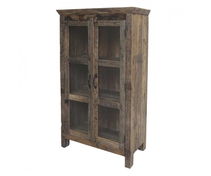 Dřevěná vintage skříň Grimaud - 80*48*140 cm Chic Antique