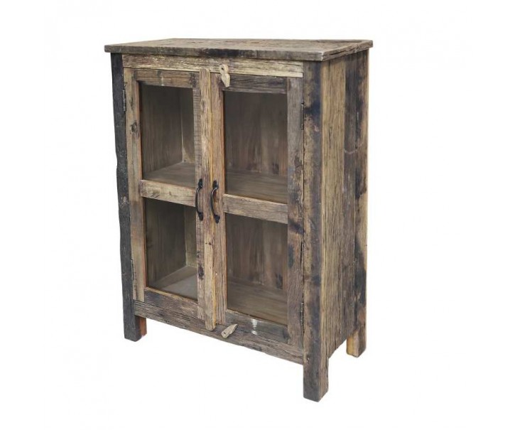 Dřevěná vintage komoda Grimaud - 80*48*140 cm Chic Antique