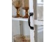 Krémová antik nástěnná dřevěná skříňka s dvířky Flori - 70*20*62 cm Chic Antique