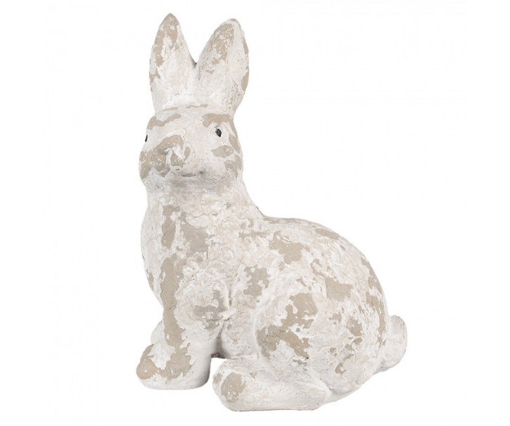 Béžová antik dekorativní figurka králík - 29*19*39 cm Clayre & Eef