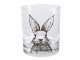 Sklenička na vodu s králíčkem Rabbit Cartoon - 300 ml Clayre & Eef