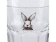Sklenička na vodu s králíčkem Rabbit Cartoon - Ø 8*8 cm / 200 ml Clayre & Eef