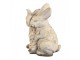 Béžovo-hnědá dekorativní figurka králíčci rodinka - 26*18*33 cm Clayre & Eef