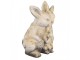 Béžovo-hnědá dekorativní figurka králíčci rodinka - 26*18*33 cm Clayre & Eef