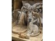Dřevěný podnos se skleněným krytem II - Ø23*29 cm Clayre & Eef