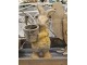 Dekorace socha králík s květináčkem - 23*18*41 cm Clayre & Eef