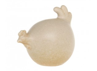 Latté antik dekorace slepice - 12*8*10 cm