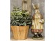 Dekorace králičí mamka s košíčkem vajíček - 14*11*38 cm Clayre & Eef